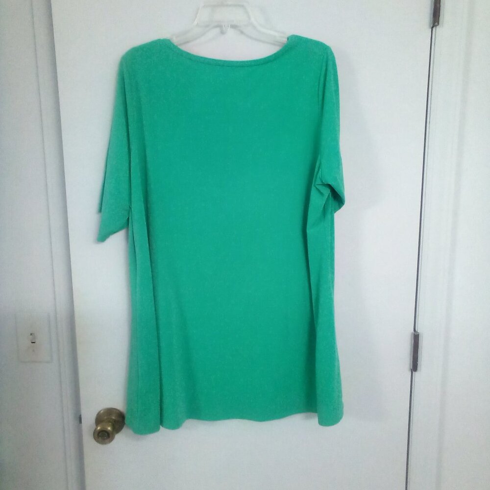 Susan Graver Liquid Knit Tunic - Picture 2 of 3